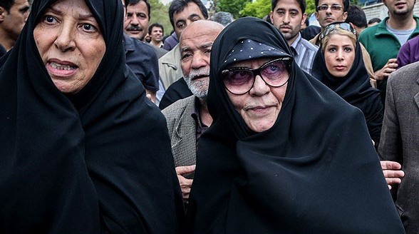 مجلس ترحیم پدر همسر خاتمی