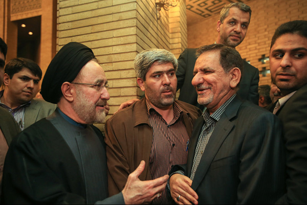 مجلس ترحیم پدر همسر خاتمی