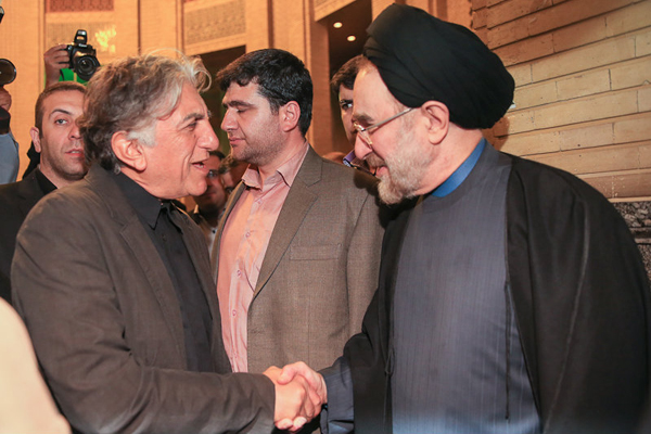 مجلس ترحیم پدر همسر خاتمی