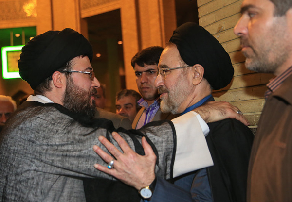 مجلس ترحیم پدر همسر خاتمی