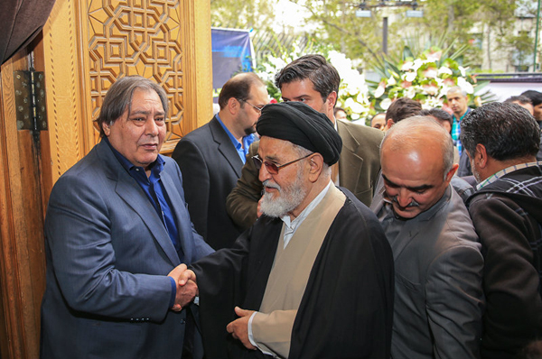 مجلس ترحیم پدر همسر خاتمی