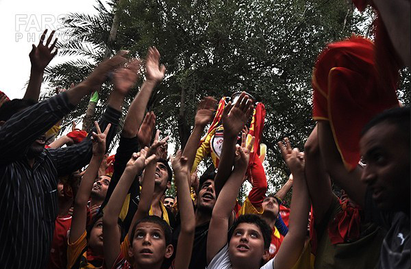 استقبال از جام در اهواز