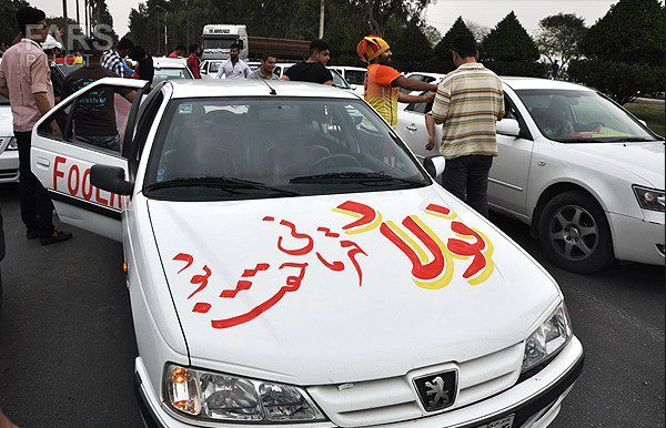 استقبال از جام در اهواز