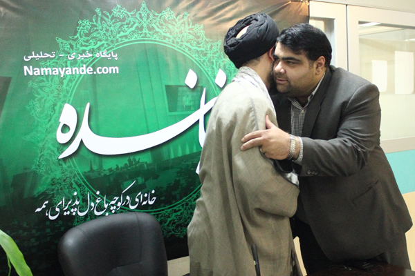 بازدید «حجت الاسلام طاهری» سخنگوی کمیسیون فرهنگی مجلس شورای اسلامی از پایگاه خبری-تحلیلی نماینده