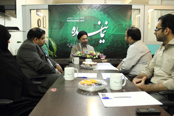 بازدید «حجت الاسلام طاهری» سخنگوی کمیسیون فرهنگی مجلس شورای اسلامی از پایگاه خبری-تحلیلی نماینده