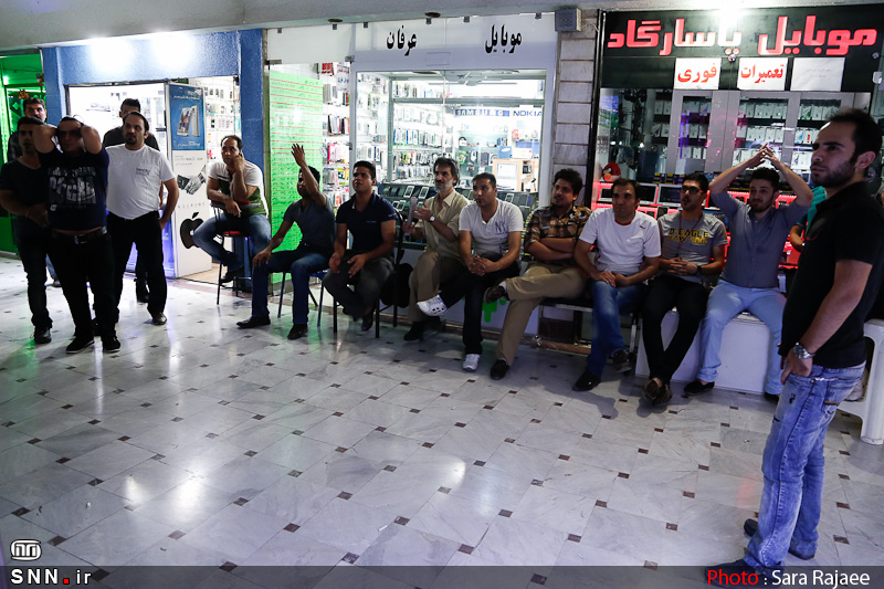 تماشای فوتبال ایران و آرژانتین