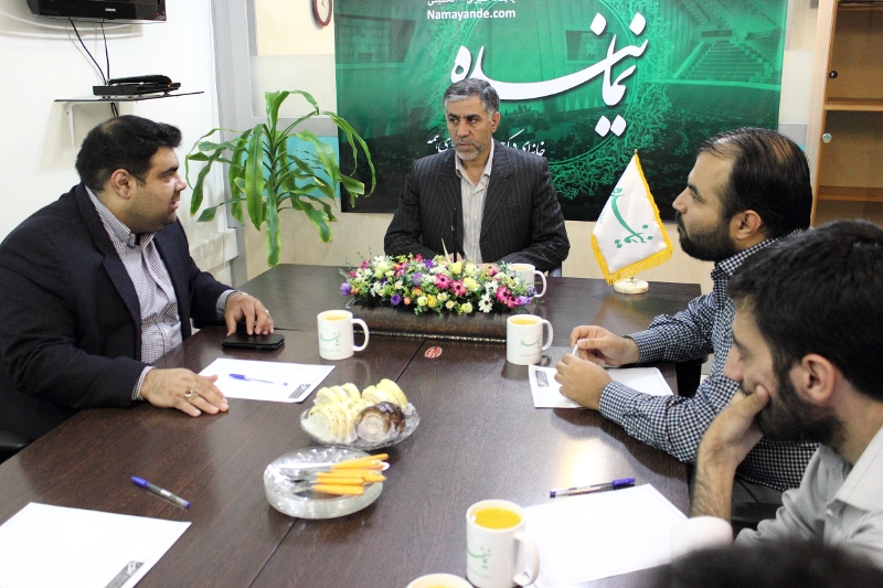 بازدید «ضرغام صادقی» عضو هیئت رئیسه مجلس شورای اسلامی از پایگاه خبری-تحلیلی نماینده