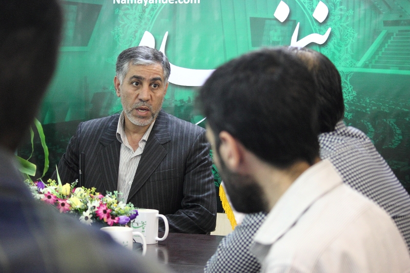 بازدید «ضرغام صادقی» عضو هیئت رئیسه مجلس شورای اسلامی از پایگاه خبری-تحلیلی نماینده