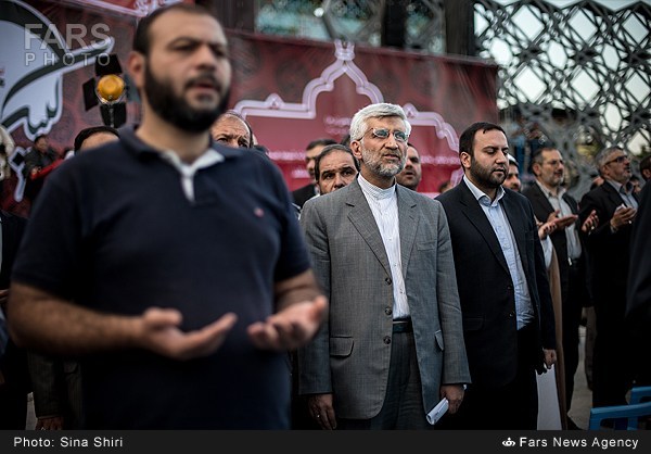 اجتماع بزرگ مردم تهران که با عنوان «لبیک»