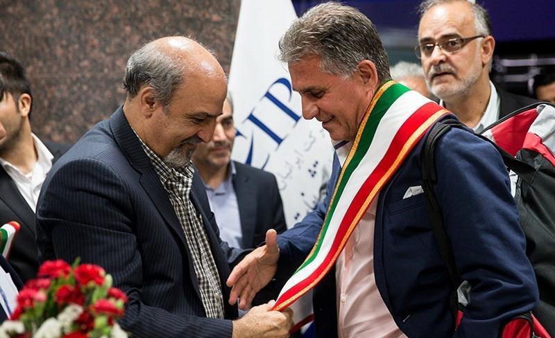 بازگشت ملی پوشان از برزیل
