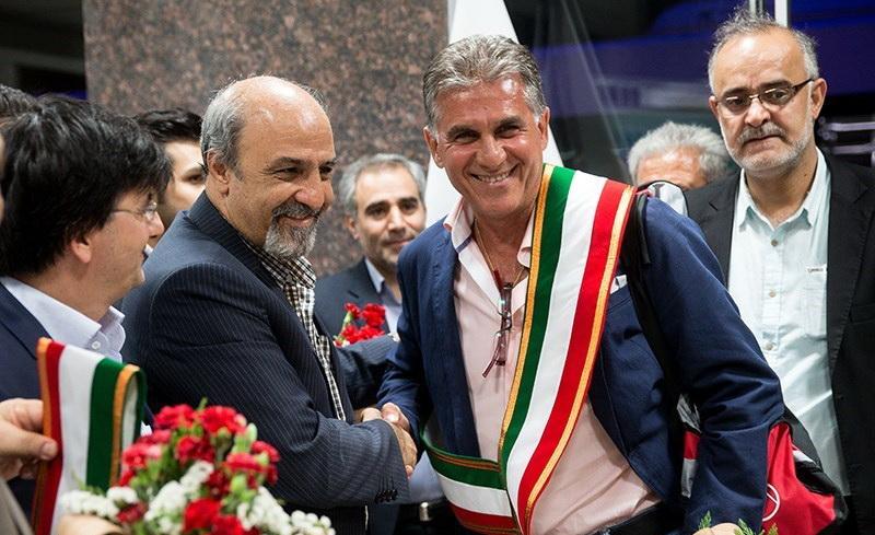 بازگشت ملی پوشان از برزیل