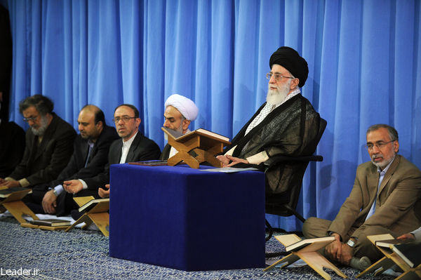 محفل نورانی انس با قرآن کریم در حضور رهبر معظم انقلاب اسلامی