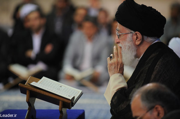 محفل نورانی انس با قرآن کریم در حضور رهبر معظم انقلاب اسلامی