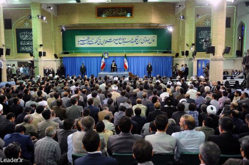 دیدار اساتید دانشگاه‌ها با رهبرانقلاب
