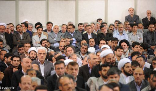دیدار اساتید دانشگاه‌ها با رهبرانقلاب