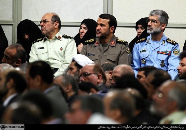 دیدار مسئولان نظام
