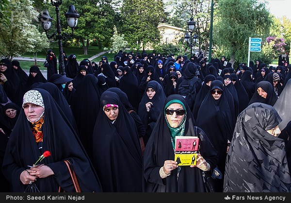 راهپیمایی عفاف و حجاب در تهران