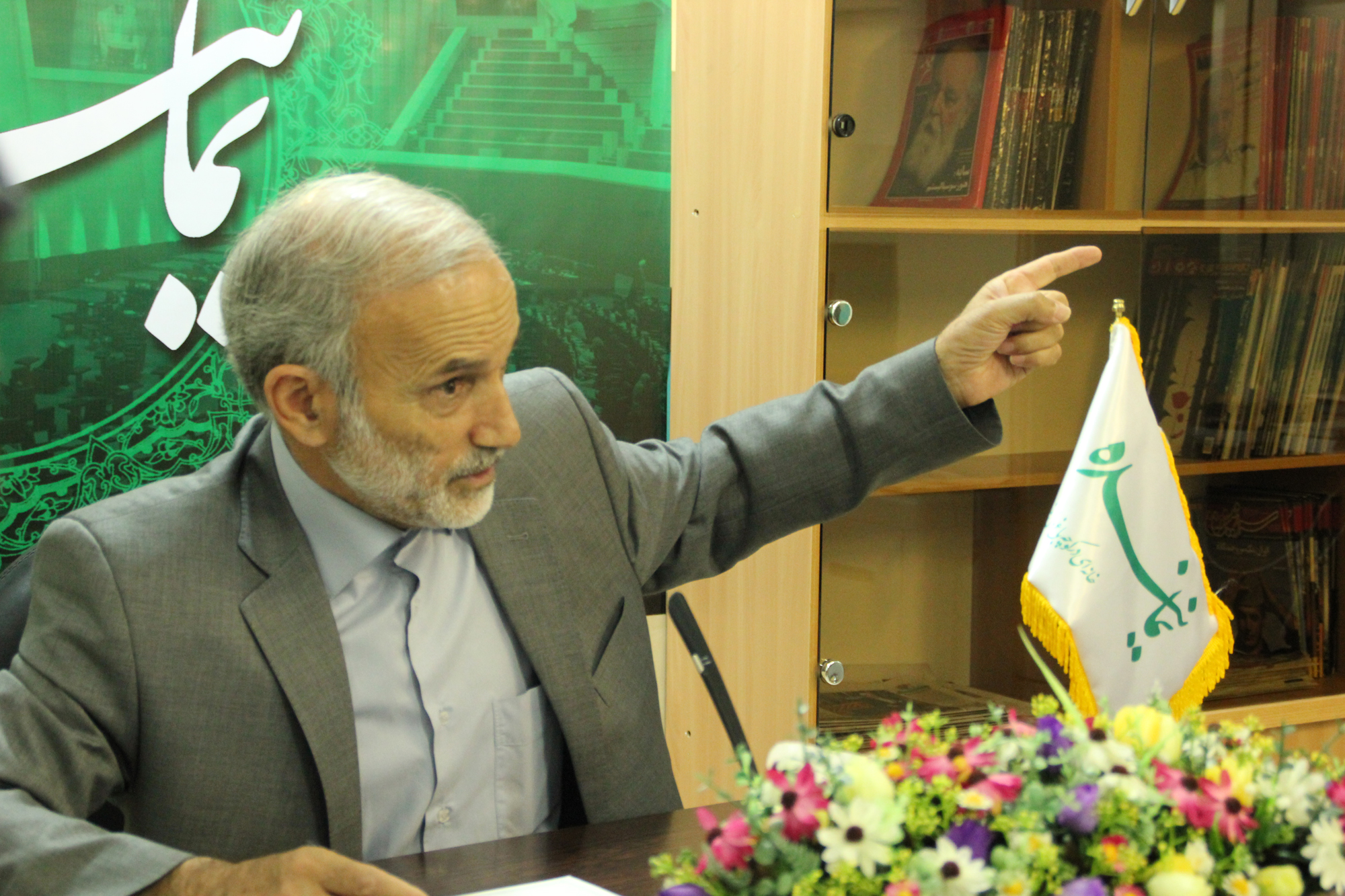 بازدید «ابراهیم کارخانه ای» عضو کمیسیون انرژی مجلس شورای اسلامی از پایگاه خبری-تحلیلی نماینده