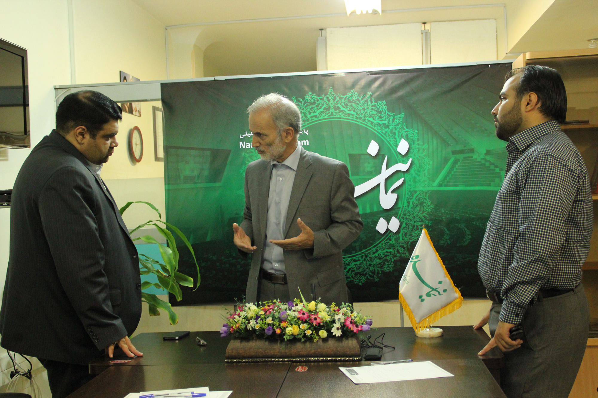 ازدید «ابراهیم کارخانه ای» عضو کمیسیون انرژی مجلس شورای اسلامی از پایگاه خبری-تحلیلی نماینده