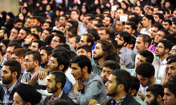 دیدار جمعی از دانشجویان دانشگاه‌های کشور