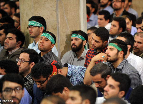 دیدار جمعی از دانشجویان دانشگاه‌های کشور