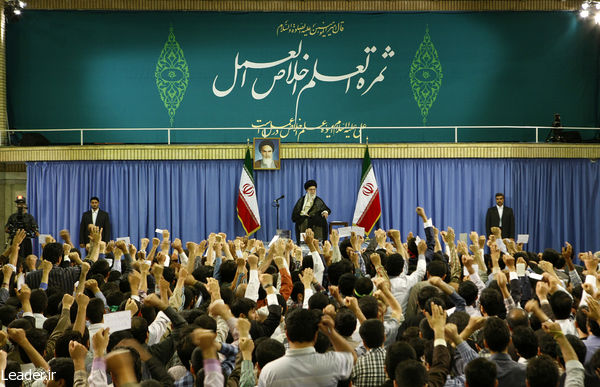 دیدار جمعی از دانشجویان دانشگاه‌های کشور