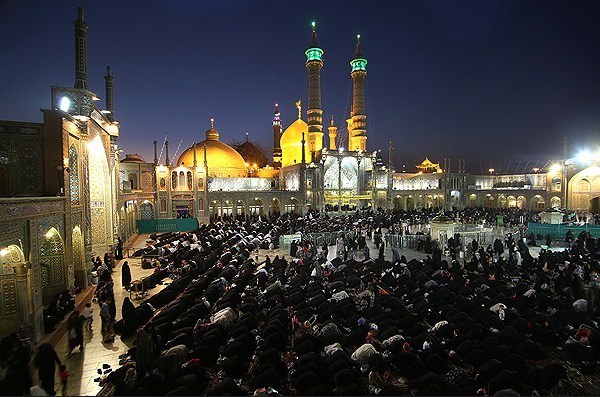حرم حضرت معصومه (س) در آستانه میلاد