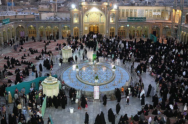 حرم حضرت معصومه (س) در آستانه میلاد