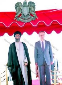 آیت الله خامنه ای در سوریه