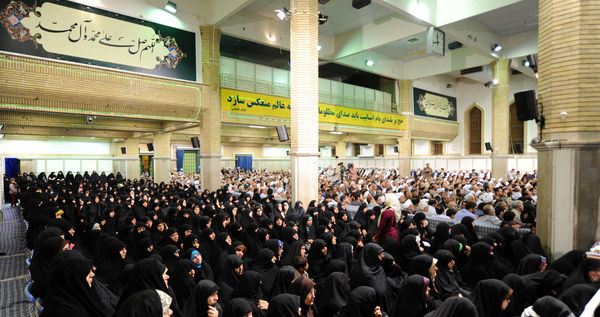 دیدار کارگزاران حج با مقام معظم رهبری
