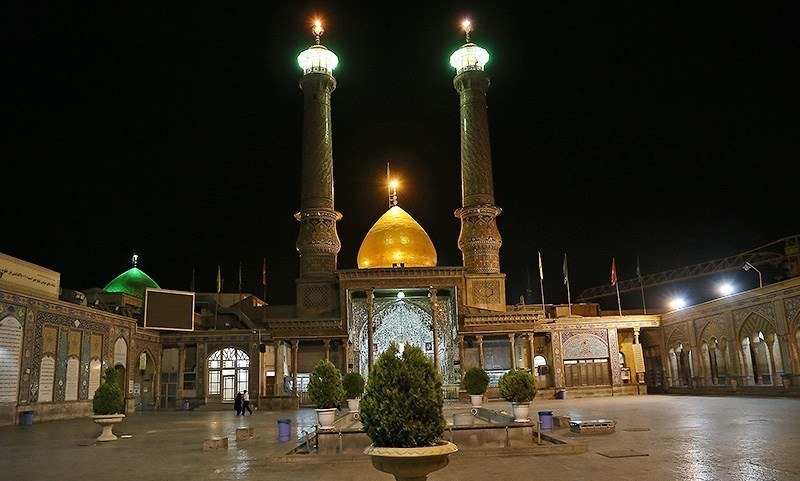 آیین غبار روبی حرم عبدالعظیم حسنی (ع)