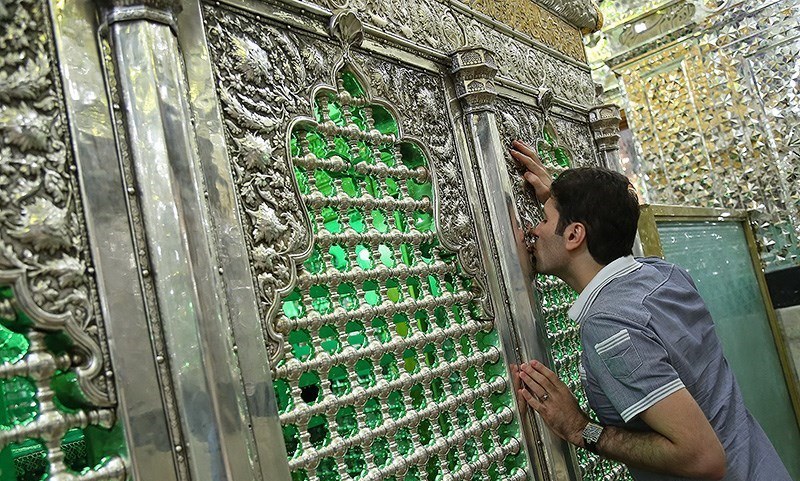 آیین غبار روبی حرم عبدالعظیم حسنی (ع)
