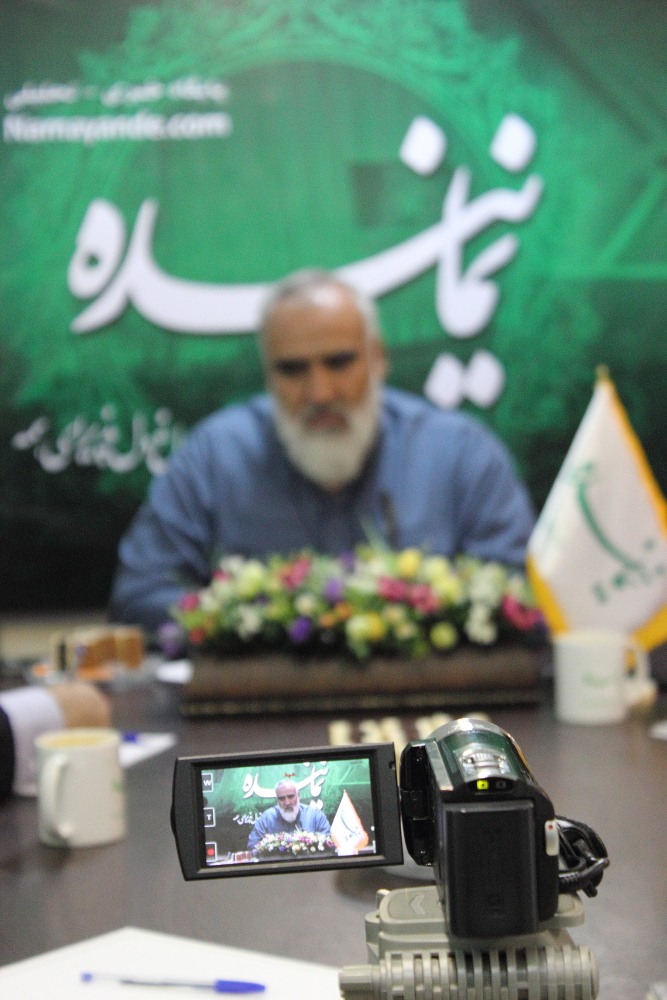 «بهرام بیرانوند» در حاشیه بازدید از سایت «نماینده»