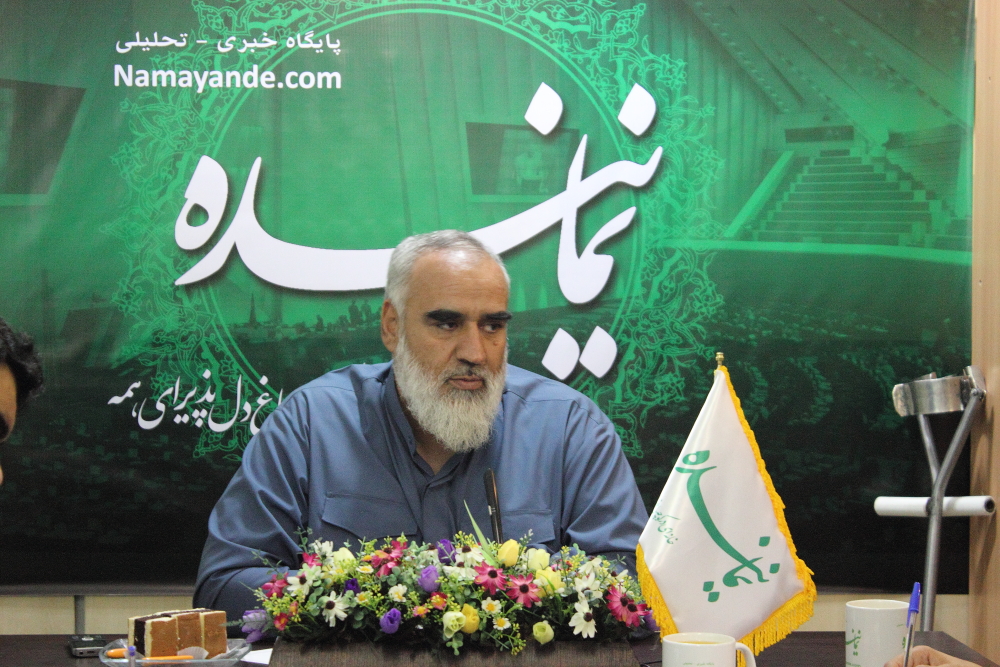 «بهرام بیرانوند» در حاشیه بازدید از سایت «نماینده»