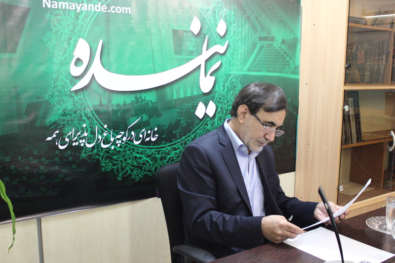 «ابراهیم آقامحمدی» در حاشیه بازدید از سایت «نماینده»