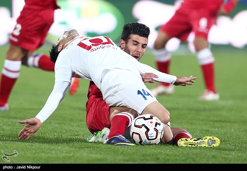 دیدار تیمهای فوتبال پرسپولیس و سایپا