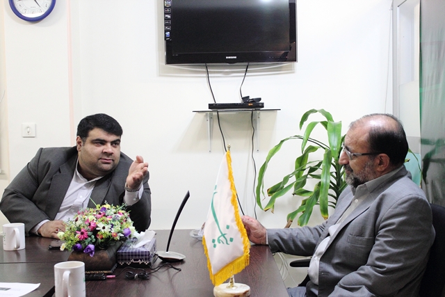 «مجتبی رحماندوست» در حاشیه بازدید از سایت «نماینده»