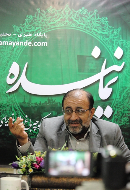 «مجتبی رحماندوست» در حاشیه بازدید از سایت «نماینده»