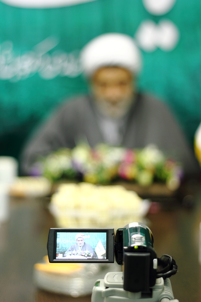حجت الاسلام موسی احمدی در حاشیه بازدید از سایت نماینده
