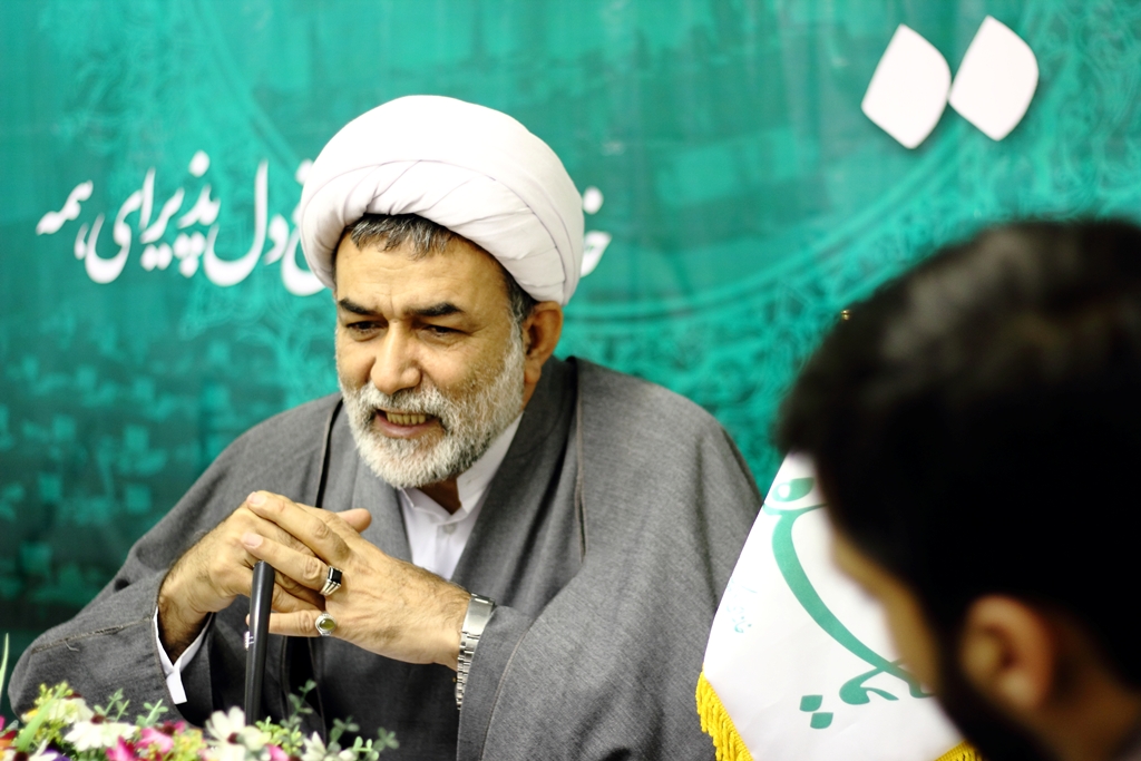 حجت الاسلام موسی احمدی در حاشیه بازدید از سایت نماینده