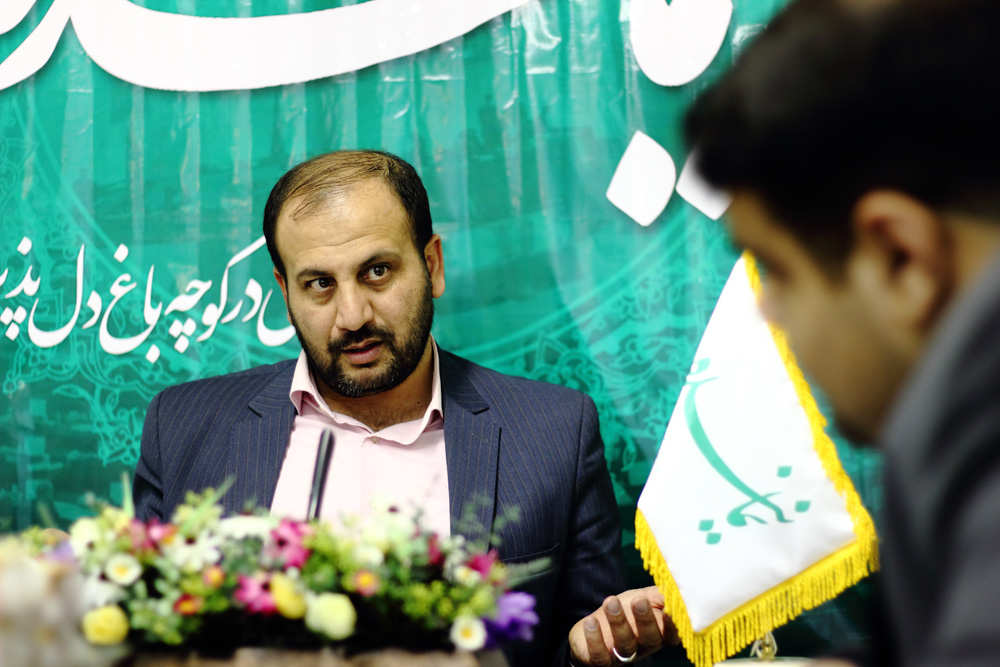 رحمت الله نوروزی در حاشیه بازدید از سایت نماینده