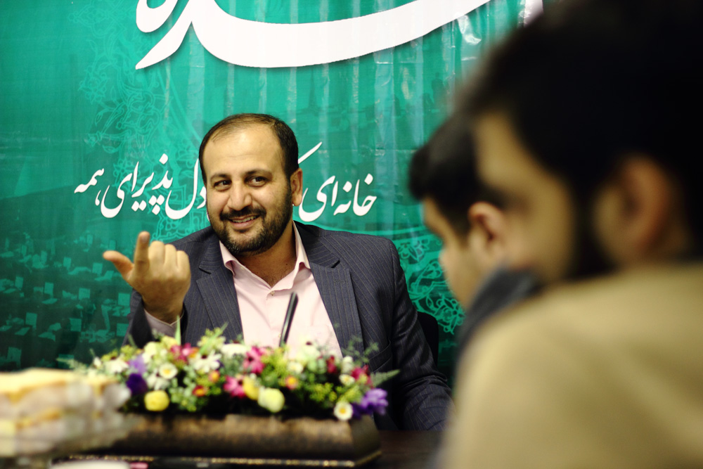 رحمت الله نوروزی در حاشیه بازدید از سایت نماینده