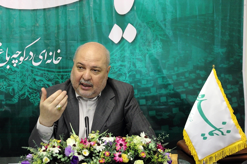 سیدمسعود میرکاظمی نماینده تهران در حاشیه بازدید از سایت «نماینده»