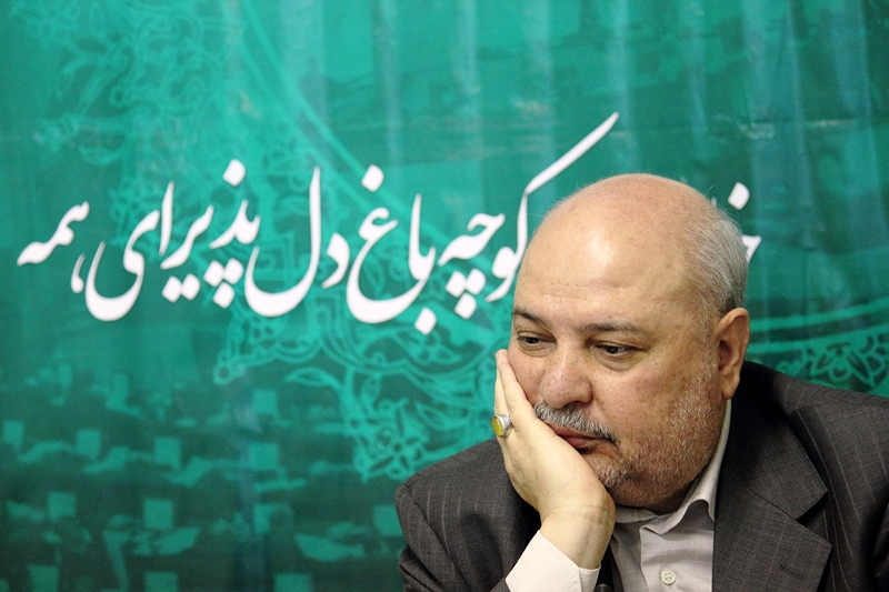 سیدمسعود میرکاظمی نماینده تهران در حاشیه بازدید از سایت «نماینده»