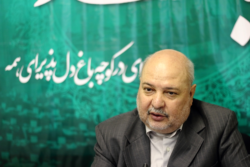 سیدمسعود میرکاظمی نماینده تهران در حاشیه بازدید از سایت «نماینده»