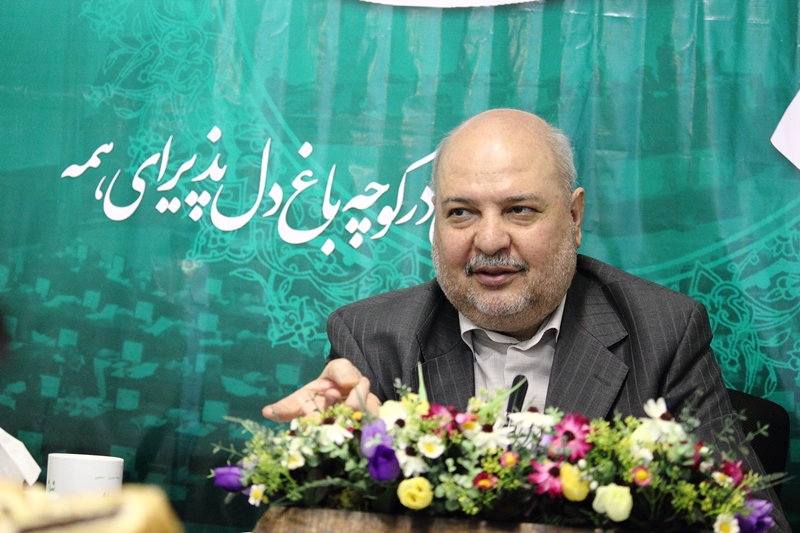 سیدمسعود میرکاظمی نماینده تهران در حاشیه بازدید از سایت «نماینده»
