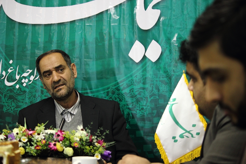 روح‌الله عباسپور در حاشیه بازدید از سایت «نماینده»