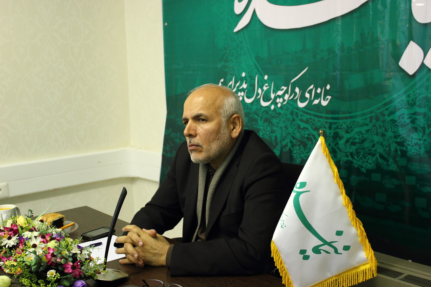 «عبدالکریم جمیری» در حاشیه بازدید از سایت «نماینده»