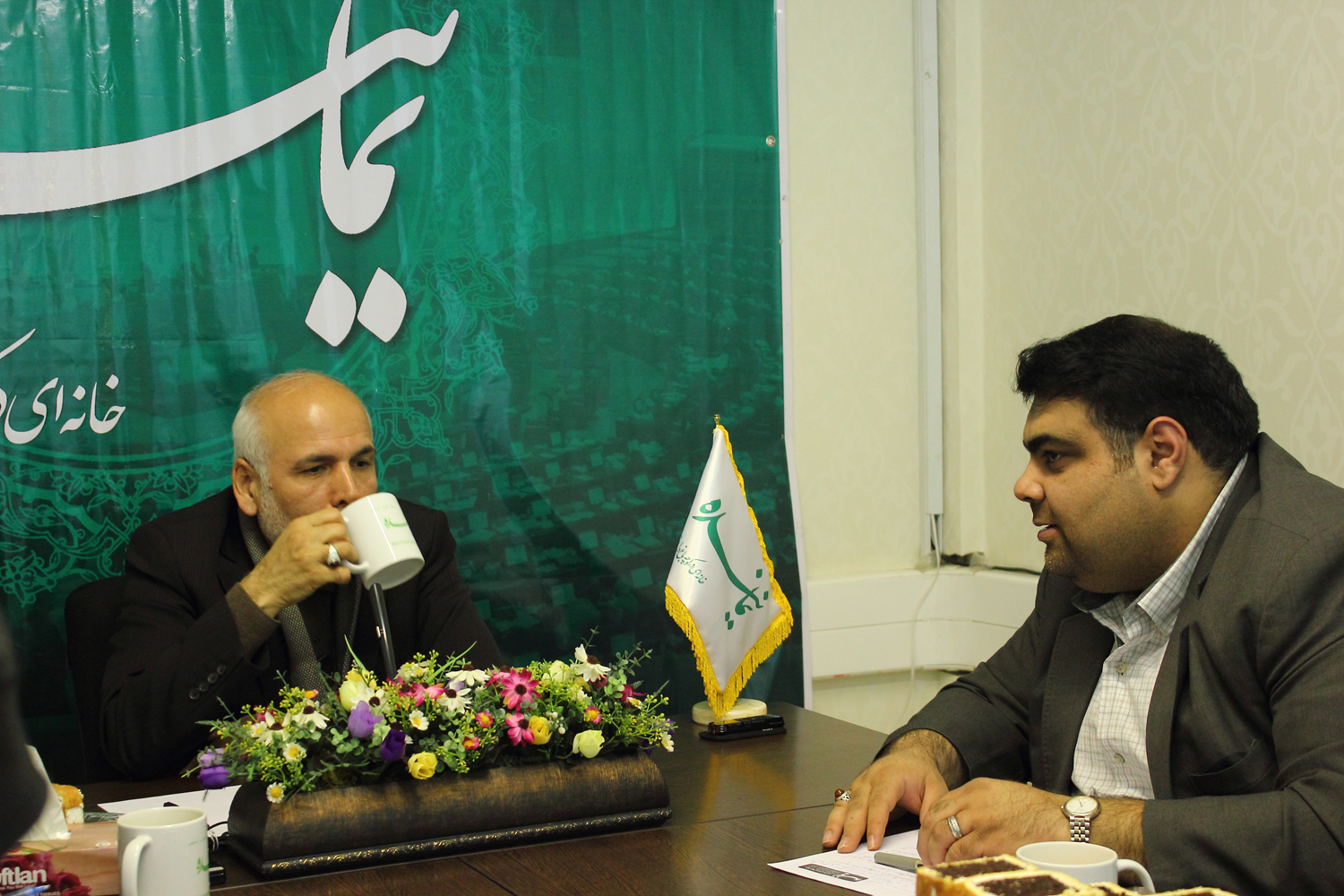 «عبدالکریم جمیری» در حاشیه بازدید از سایت «نماینده»