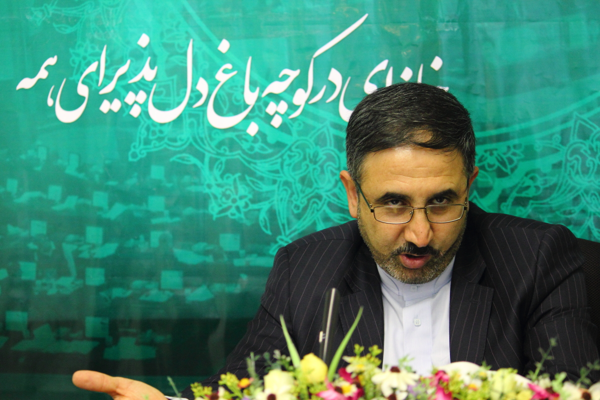 قاسم احمدی لاشکی در حاشیه بازدید از سایت «نماینده»